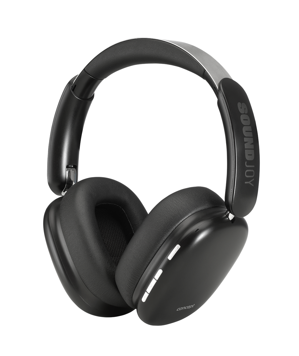 Słuchawki nauszne bezprzewodowe Concept SOUNDJOY HS4060 czarne