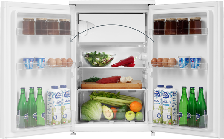 Lodówka z zamrażarką WHITE LT2255wh