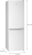 Lodówka z zamrażarką WHITE LK2347wh