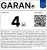 Etykieta GARAN – gwarancja producenta 4 lata