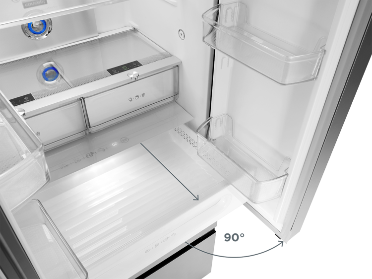 Lodówka z szufladami French Door SINFONIA LA6983ss