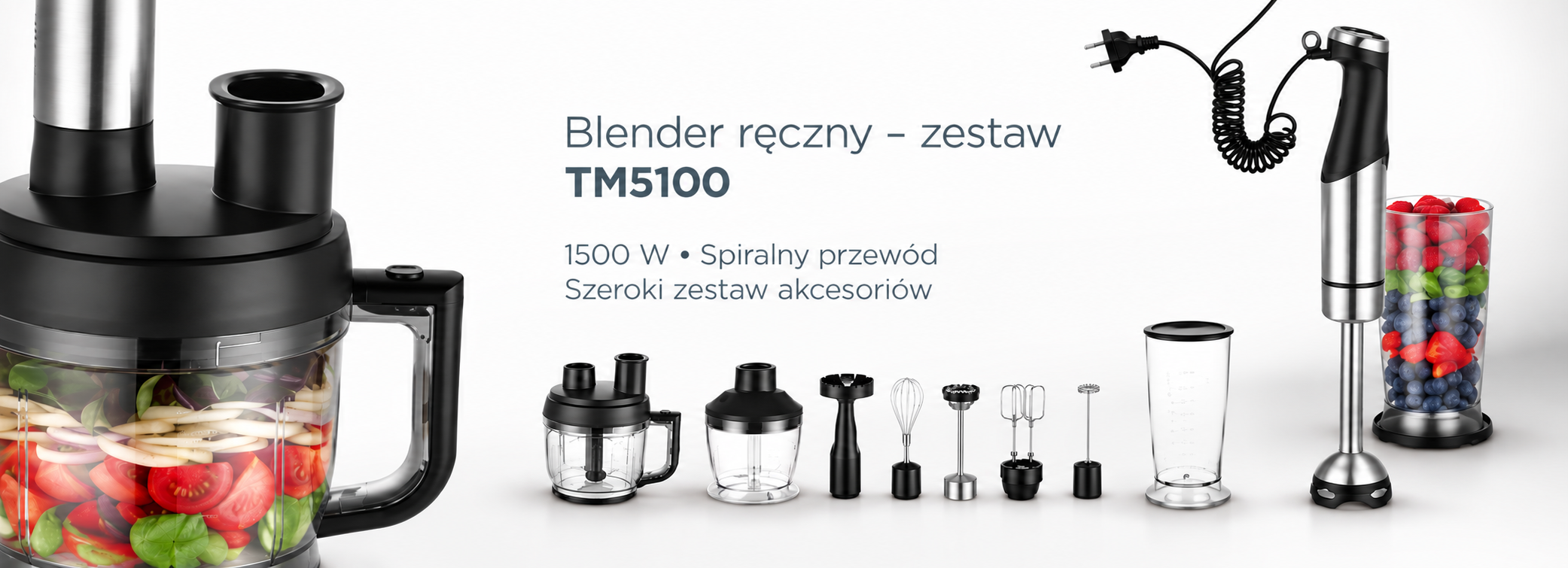 Blender ręczny Concept TM5100 zestaw