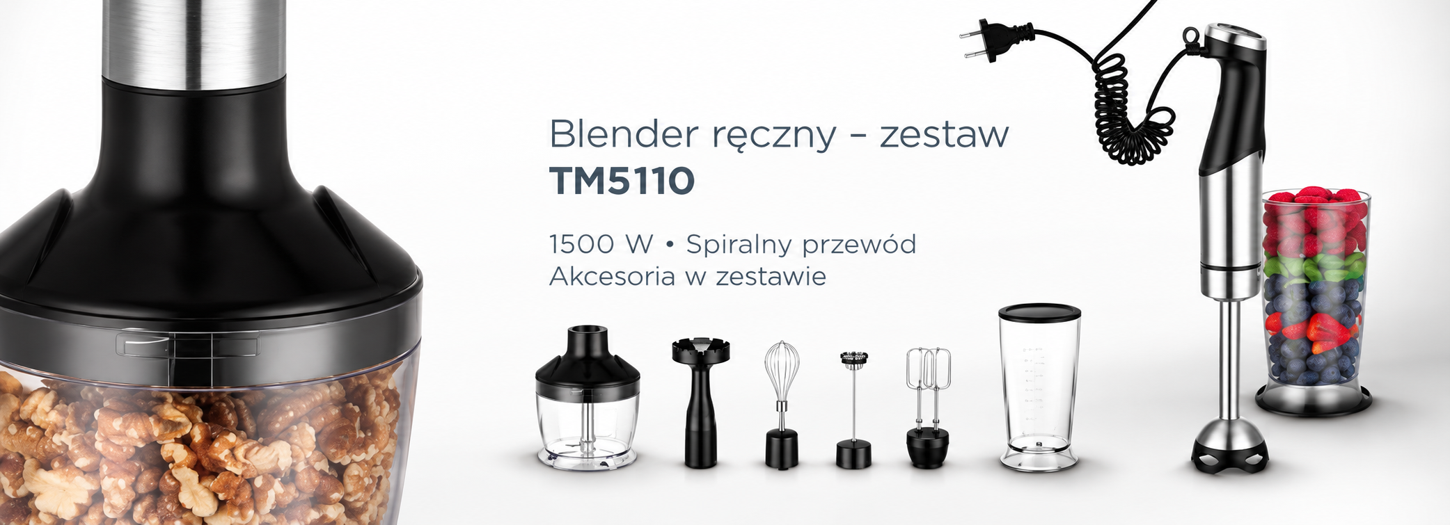 Blender ręczny Concept TM5110 – zestaw