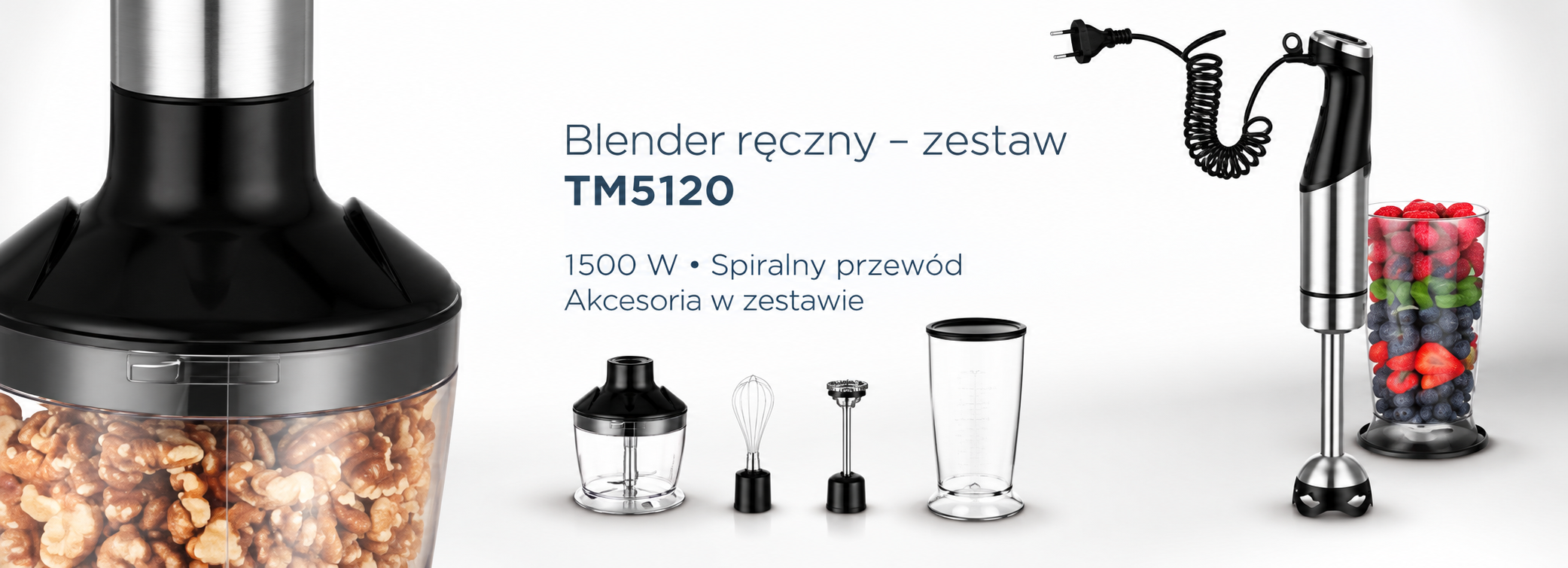 Blender ręczny Concept TM5120 – zestaw